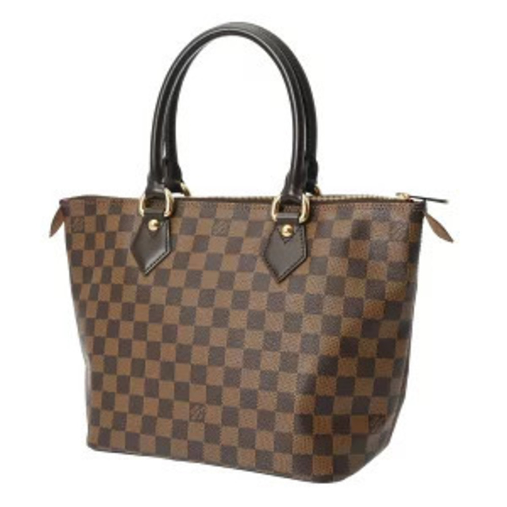Louis Vuitton Damier Saleya Tote Canvas Brown Bag